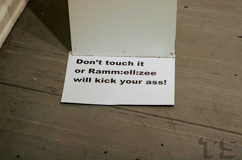Don’t touch