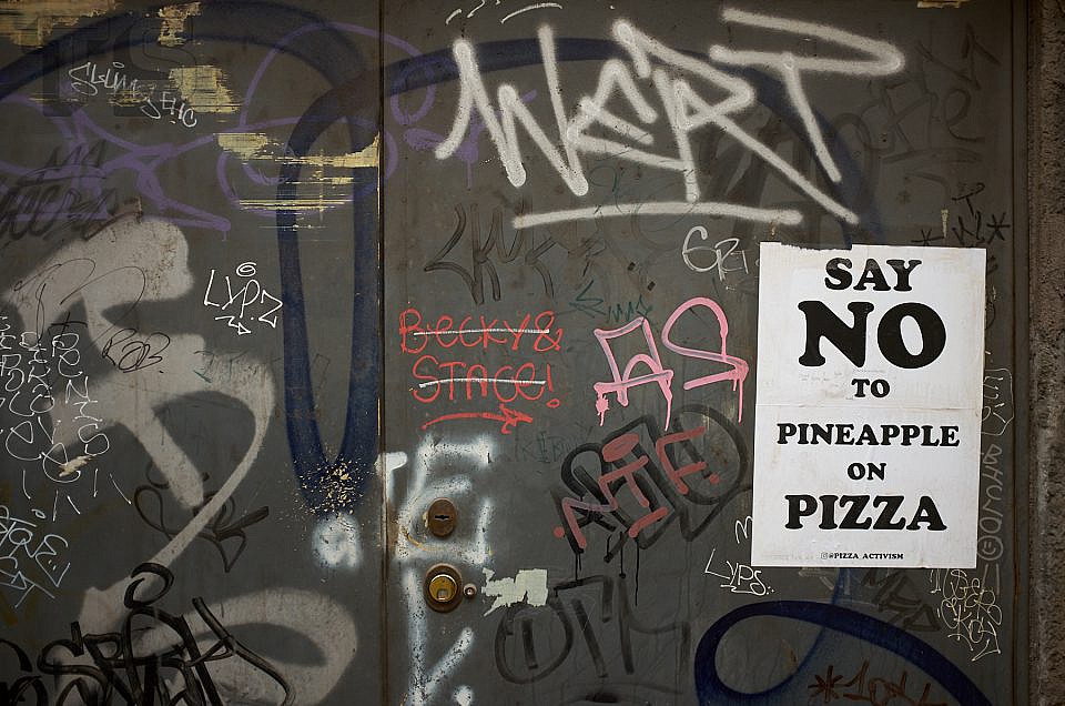 Say No to Pineapple Pizza